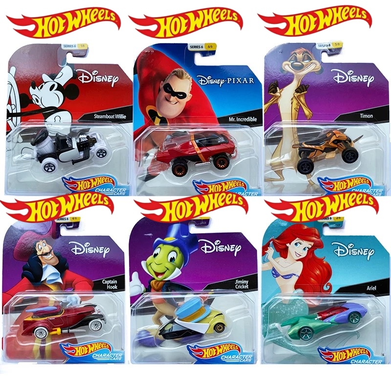 Mattel Hot Wheels Disney 6 Ser - Hot Wheels Car Mainline ulasan dan harga