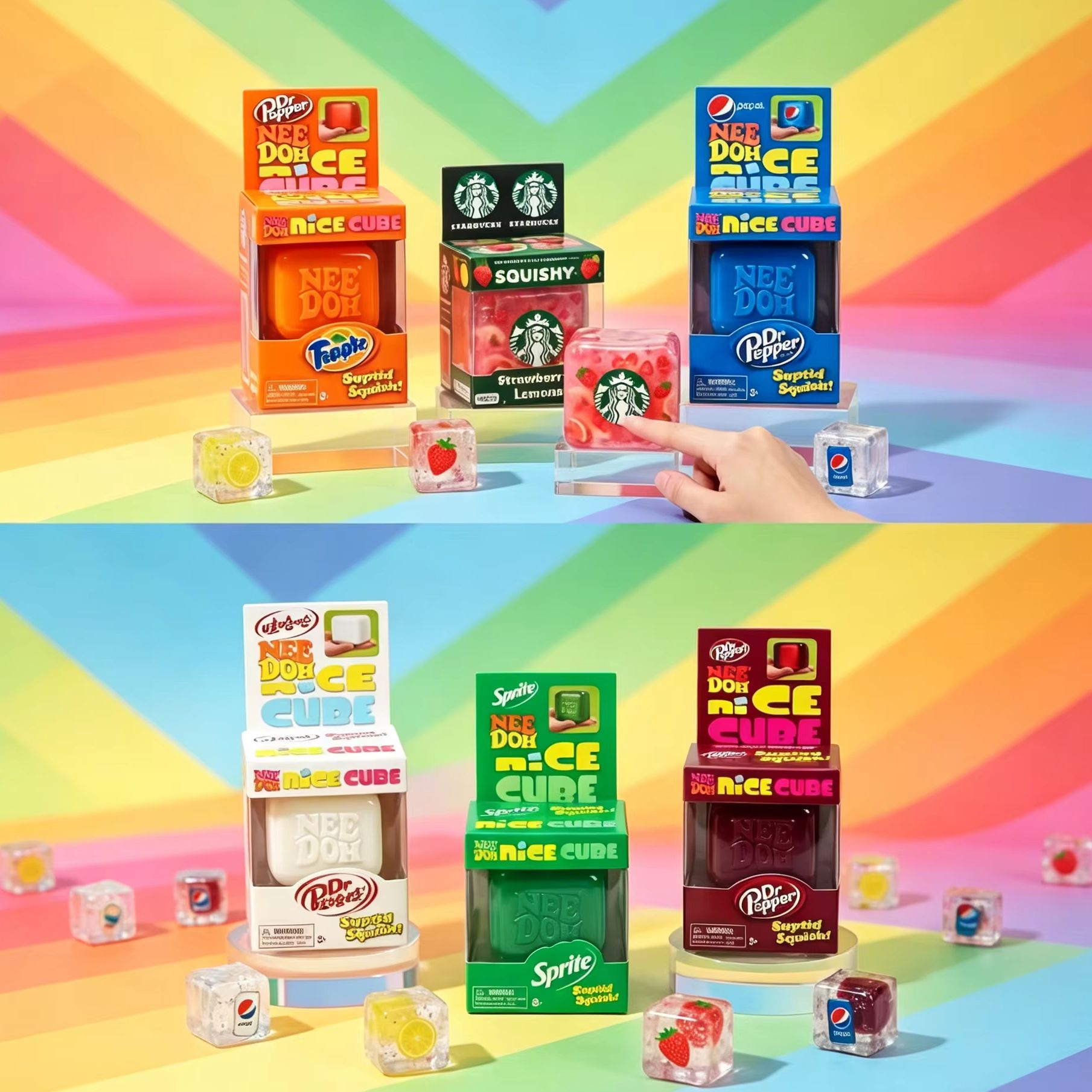 NeeDoh Nice Cube Sensory Fidge - Fidget Cube Original ulasan dan harga