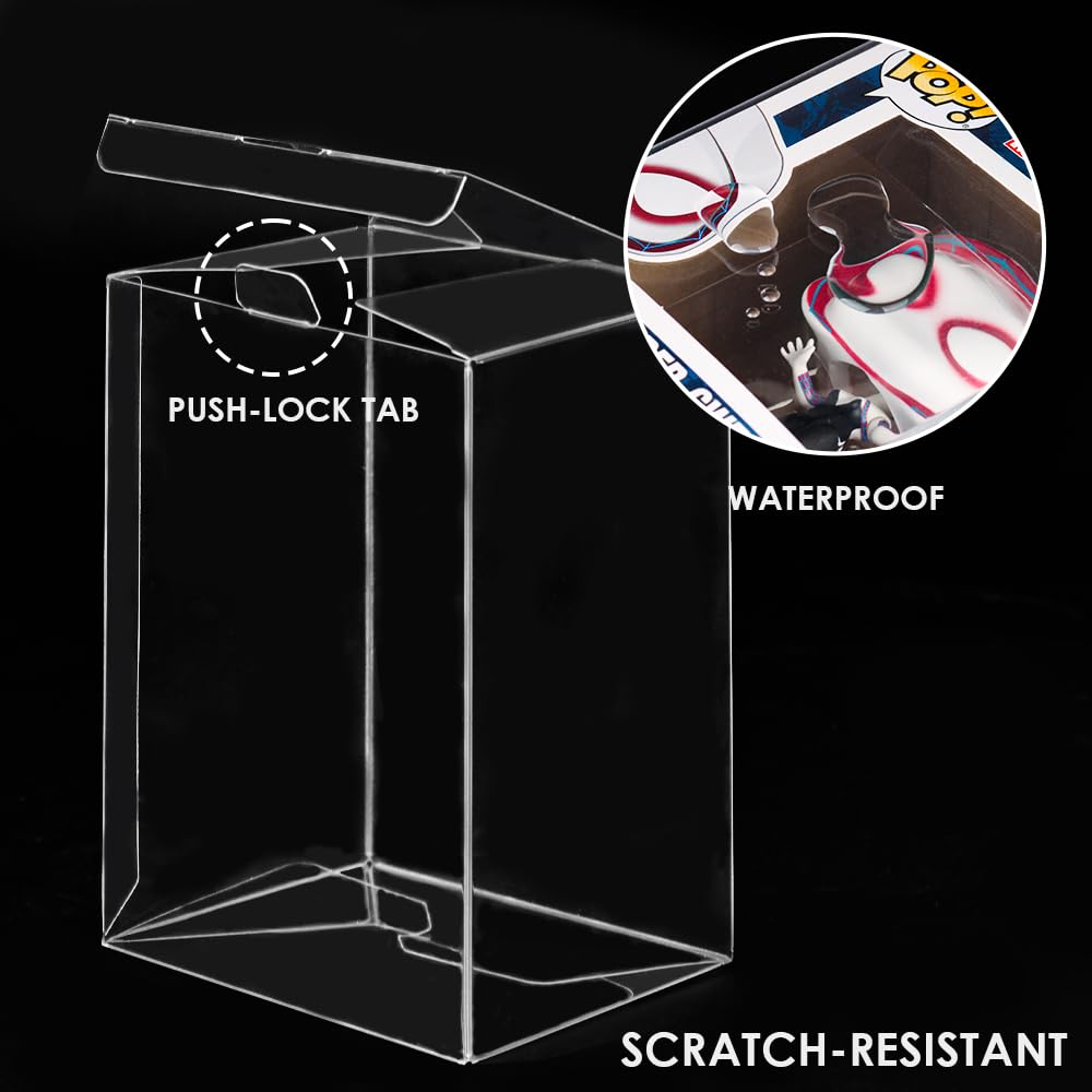4 inch Clear Protectors Case F - Funko Pop Protector ulasan dan harga