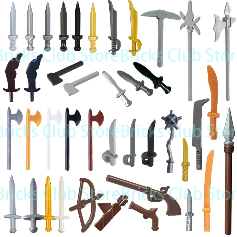 Medieval Military Accessories  - Lego Minifigure Holder ulasan dan harga