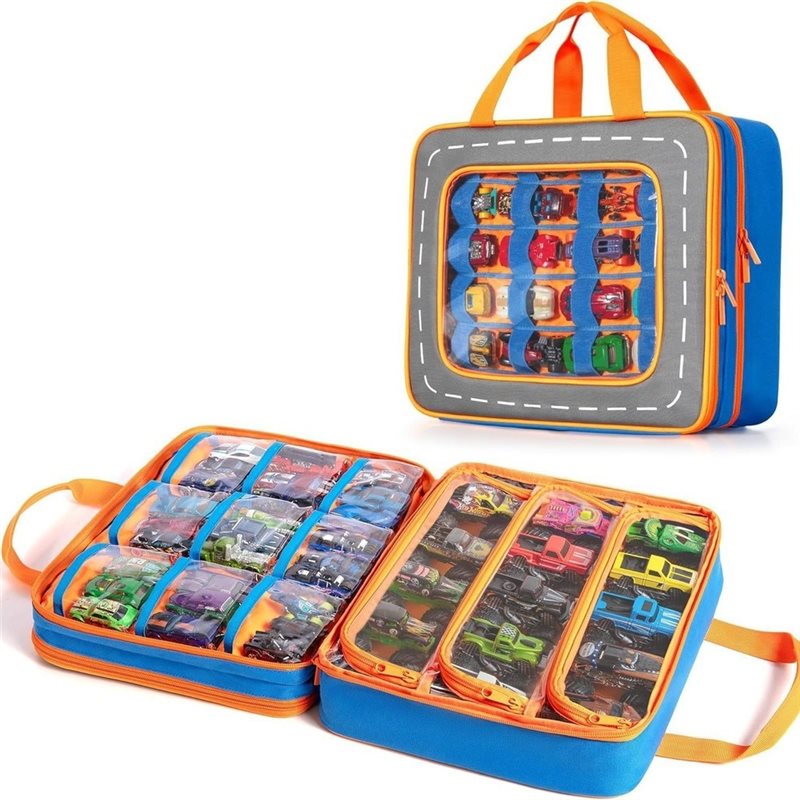 MACH- Truck Storage Case With  - Hot Wheels Car Monster Trucks ulasan dan harga
