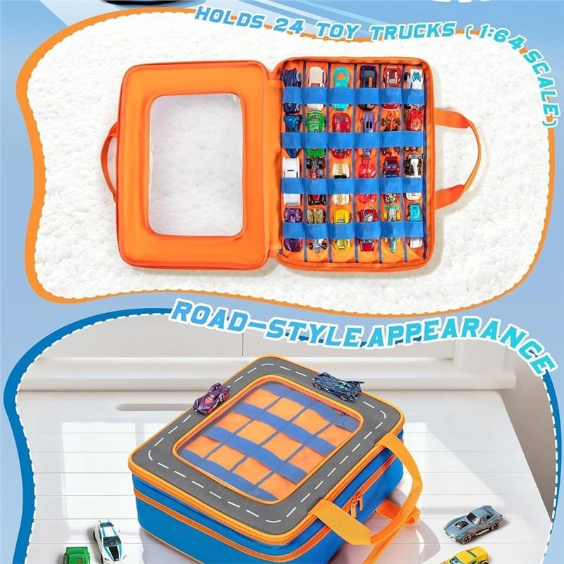 MACH- Truck Storage Case With  - Hot Wheels Car Monster Trucks ulasan dan harga