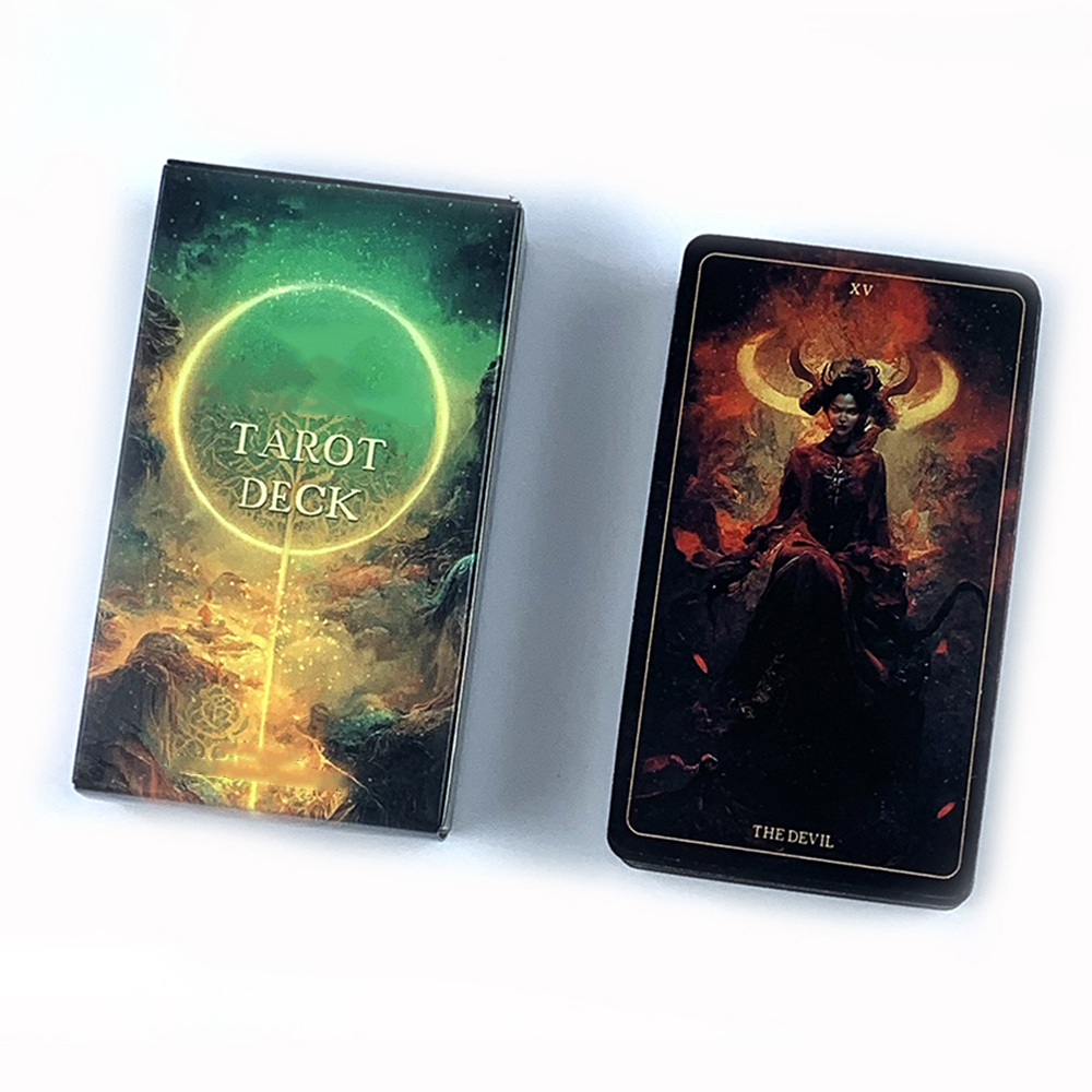 Tarot Deck A 78PCS Cards Deck  - Graded Card Display ulasan dan harga