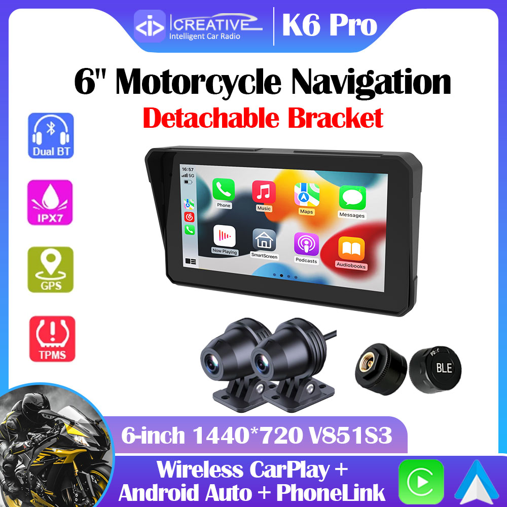 Icreative 6inch Motorcycle Nav - Graded Card Display ulasan dan harga