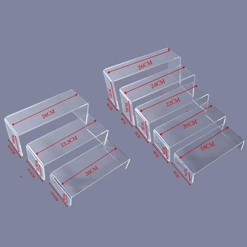 Acrylic Display Risers for Act - Pop Display Shelf ulasan dan harga