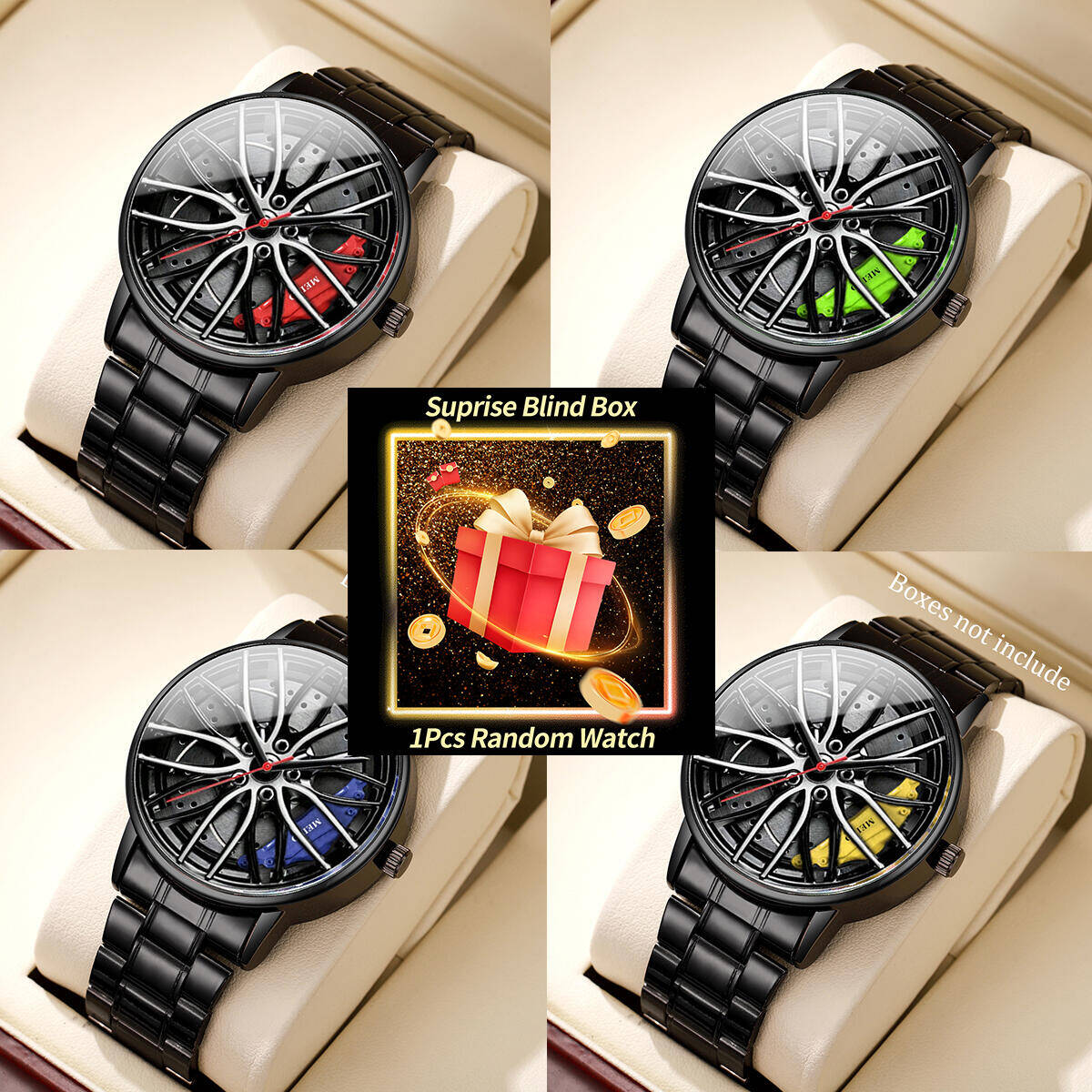 1PC Surprise Mystery Watch Bli - Mystery Box Blind Bag ulasan dan harga