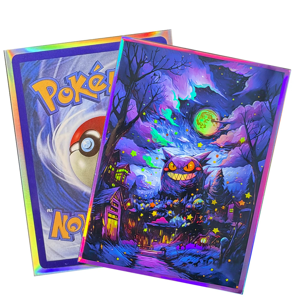 60PCS 66x91mm Pokemon Gengar H - Pokemon Binder Card ulasan dan harga