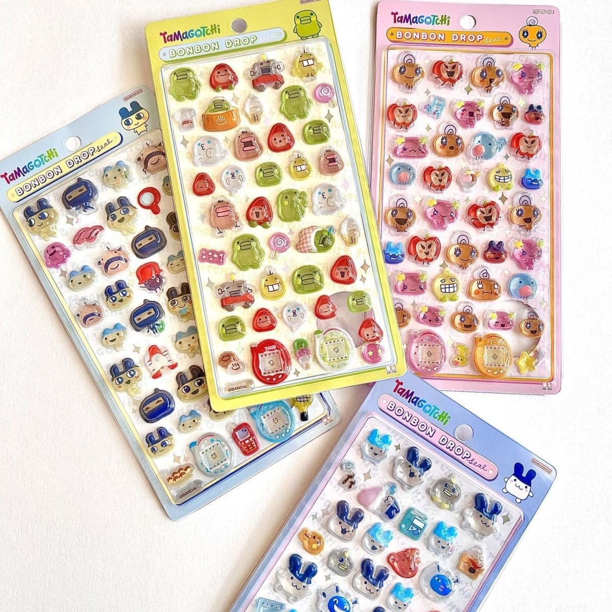 Tamagotchi 3D Stickers - Cute  - Bandai Model Tamagotchi ulasan dan harga