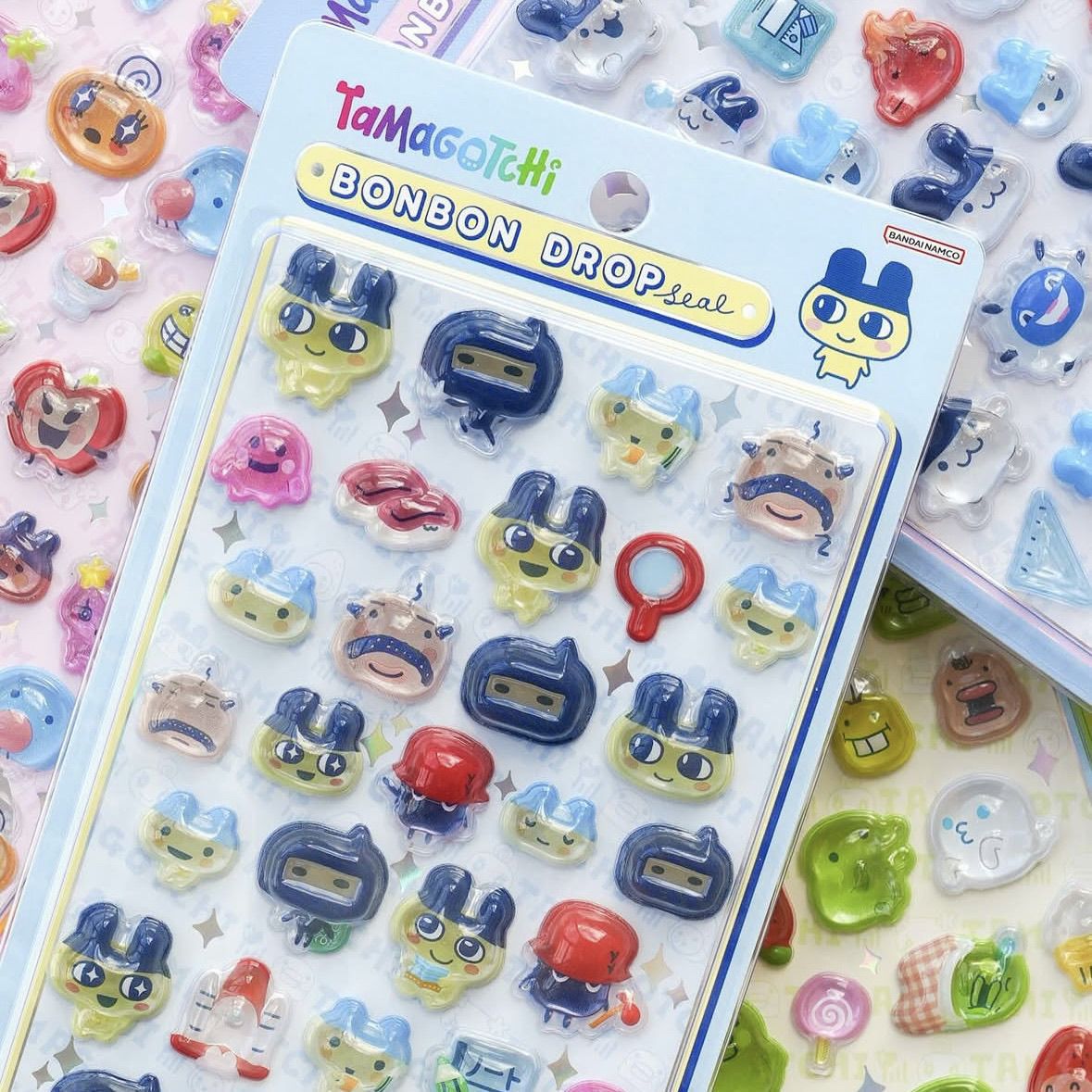 Tamagotchi 3D Stickers - Cute  - Bandai Model Tamagotchi ulasan dan harga