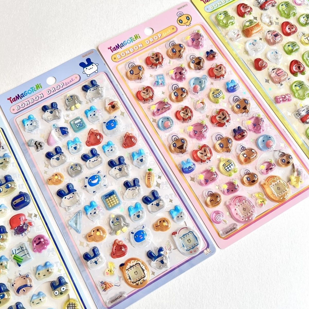 Tamagotchi 3D Stickers - Cute  - Bandai Model Tamagotchi ulasan dan harga