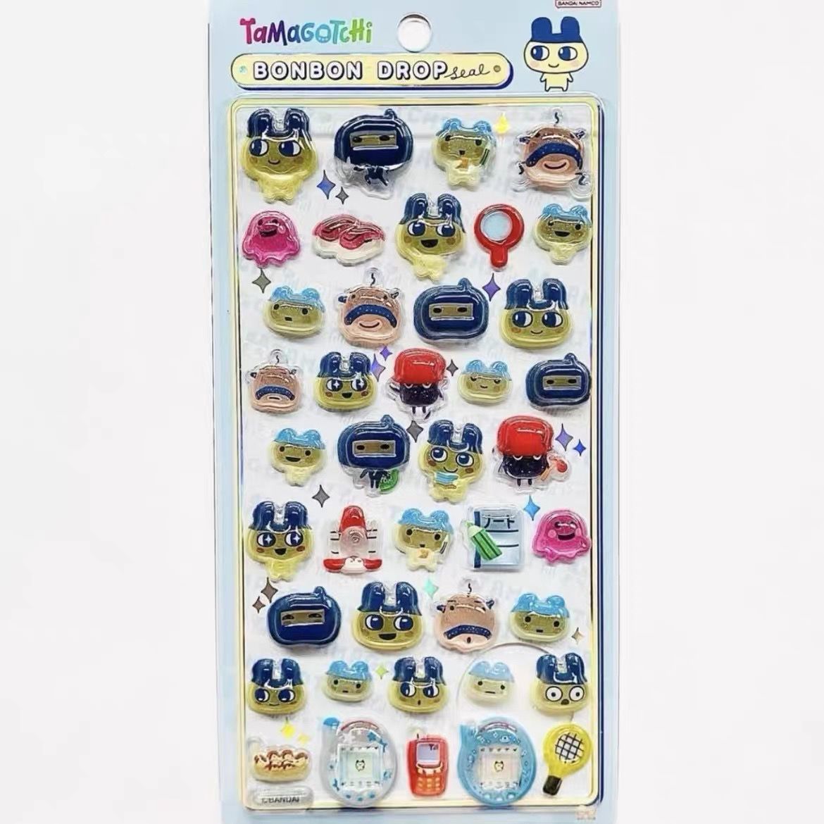Tamagotchi 3D Stickers - Cute  - Bandai Model Tamagotchi ulasan dan harga