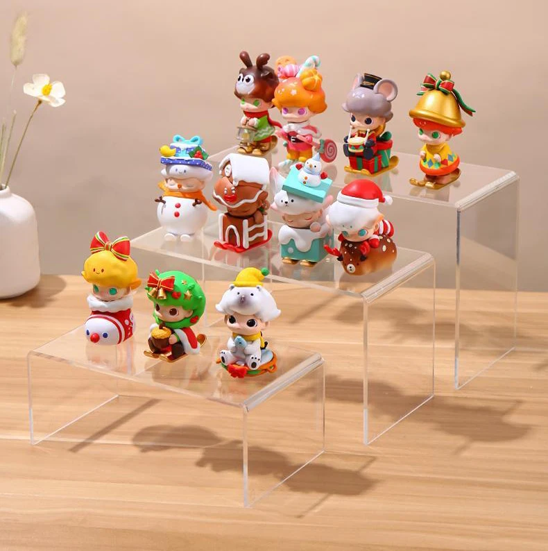 5 Size Acrylic Display Risers  - Pop Display Shelf ulasan dan harga