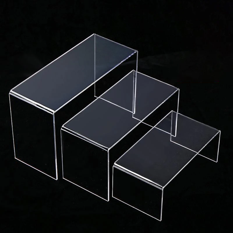 5 Size Acrylic Display Risers  - Pop Display Shelf ulasan dan harga